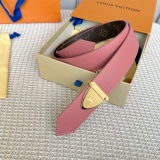 L*ouis V*uitton Belts Top Quality  35MM