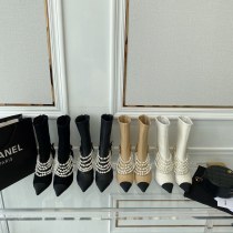 Women C*hanel Top Boots