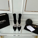 Women C*hanel Top Boots