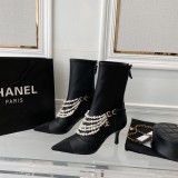 Women C*hanel Top Boots