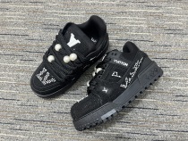 Men L*ouis V*uitton Skate  Top Sneakers