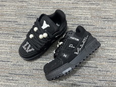 Men L*ouis V*uitton Skate  Top Sneakers