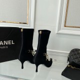Women C*hanel Top Boots