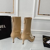 Women C*hanel Top Boots