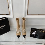 Women C*hanel Top Boots