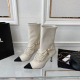 Women C*hanel Top Boots