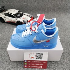 A*ir F*orce 1 Low O*ff-W*hite MCA University Blue  CI1173-400