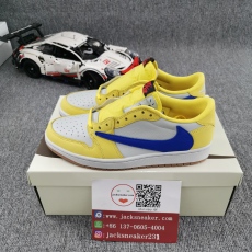 updated batch M  T*ravis S*cott x A*ir Jo*rdan 1 Low OG “Canary”  DZ4137-700