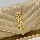 Y*SL Wallets Top Quality 19*11*3CM