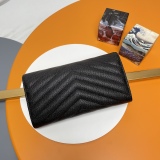 Y*SL Wallets Top Quality 19*11*3CM