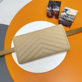 Y*SL Wallets Top Quality 19*11*3CM