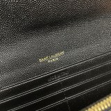 Y*SL Wallets Top Quality 19*11*3CM