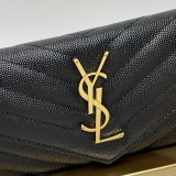 Y*SL Wallets Top Quality 19*11*3CM