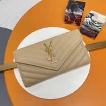 Y*SL Wallets Top Quality 19*11*3CM