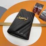 Y*SL Wallets Top Quality 19*11*3CM