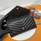 Y*SL Wallets Top Quality 19*11*3CM