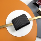 Y*SL Wallets Top Quality  12*10*3CM