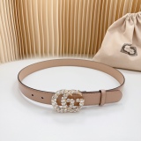 G*ucci  Belts Top Quality 30MM