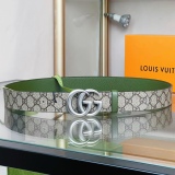 G*ucci  Belts Top Quality 37MM