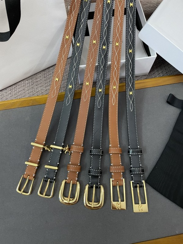 C* eline Belts Top Quality  18MM