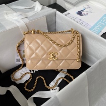 C*hanel Top Bag 12*19*8CM