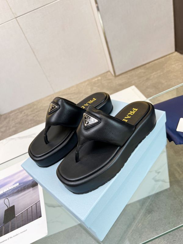 Women P*rada Top Quality Sandals