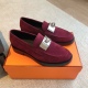 Women  H*ermes Top Sneaker