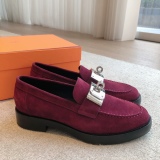 Women  H*ermes Top Sneaker