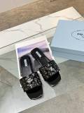 Women P*rada Top Sandals