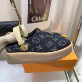 Women L*ouis V*uitton Top Sandals
