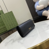 G*ucci  Wallets Top Quality 19*10*3.5CM