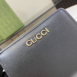 G*ucci  Wallets Top Quality 9*18*2.5CM