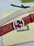 G*ucci  Belts Top Quality 30MM