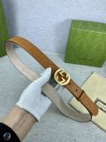 G*ucci  Belts Top Quality 30MM