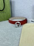 G*ucci  Belts Top Quality 30MM