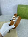 G*ucci  Belts Top Quality 30MM