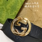 G*ucci  Belts Top Quality 40MM