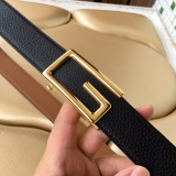 G*ucci  Belts Top Quality 35MM