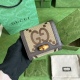 G*ucci  Wallets Top Quality 11*10*3CM