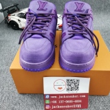 Men L*ouis V*uitton Skate  Top Sneakers
