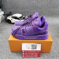 Men L*ouis V*uitton Skate  Top Sneakers