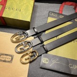 G*ucci  Belts Top Quality 35MM