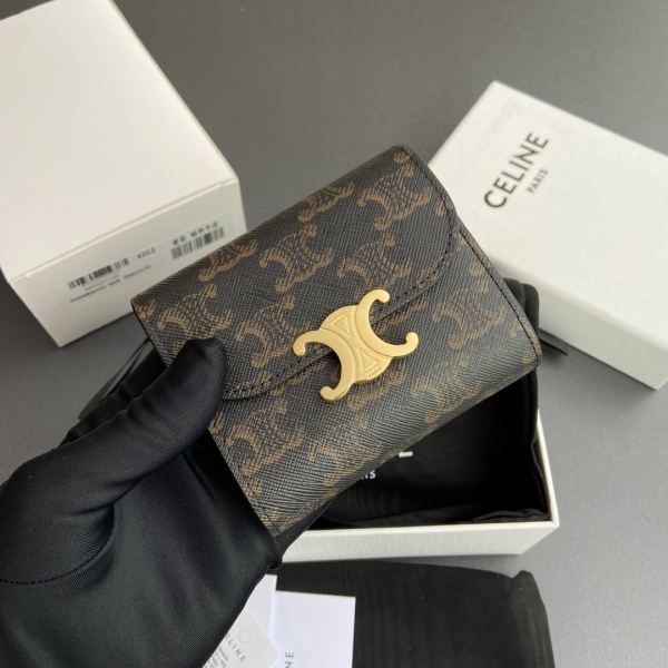 C* eline Wallets Top Quality 10.5*9*3CM