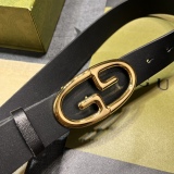 G*ucci  Belts Top Quality 35MM