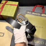 G*ucci  Belts Top Quality 35MM