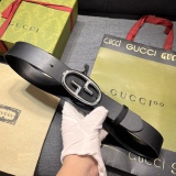 G*ucci  Belts Top Quality 35MM