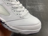 J*ordan 5 WHITE BLACK  DD0587-110