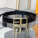 Y*SL  Belts Top Quality  30MM