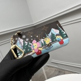 L*ouis V*uitton Top Wallets 12*7*1.5CM