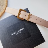 Y*SL  Belts Top Quality  30MM